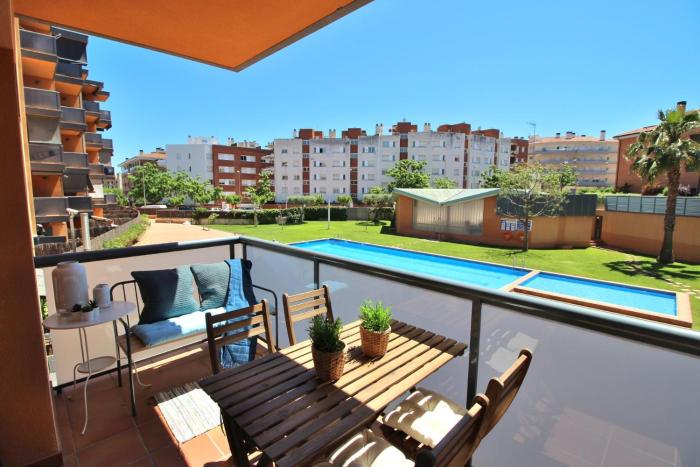 AL23 Moderno apartamento playa Fenals, Costa Brava
