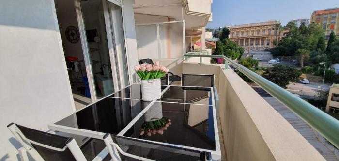 Alery apartment Nice terrace AC wifi by Affitto-Nizza
