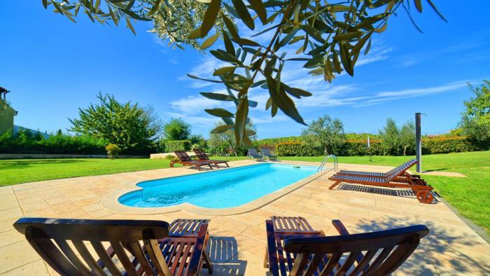 Apartment Villa Mare2 with pool, sea view and hydromassage