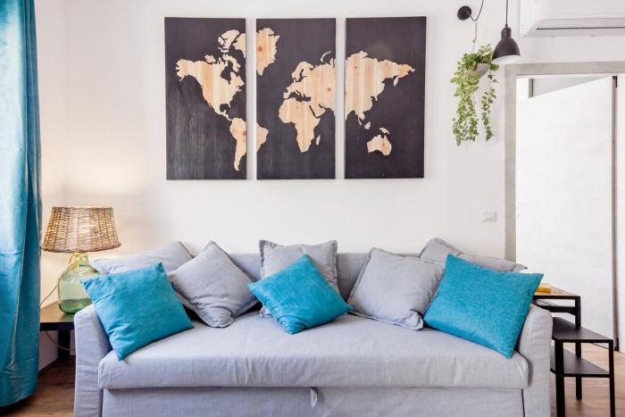 Open the Classic Wooden Shutters at a Cozy City Nest