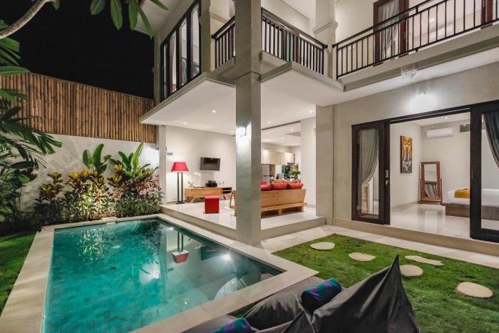 Villa 66, 5 min walk to Double 6 beach