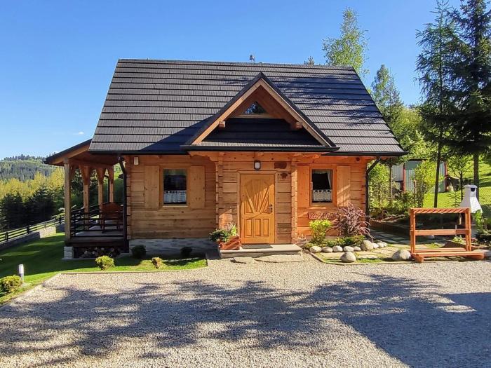 Borowikowe Zacisze drewniane domy z dostępem do balii i sauny