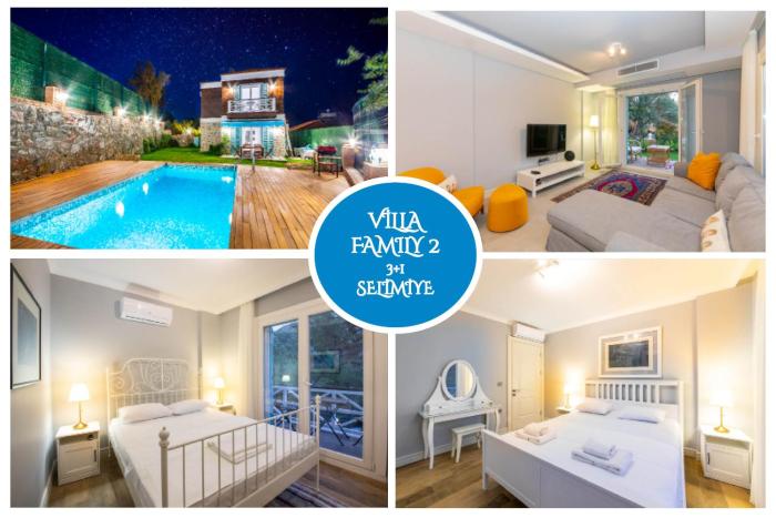 Villa Familia 2 Selimiye Daily Weekly Rentals