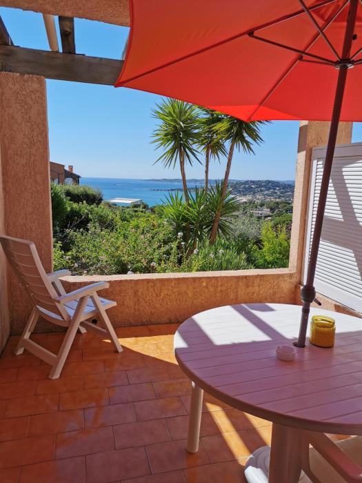 Superbe vue mer à Sainte Maxime T2 Climatisé