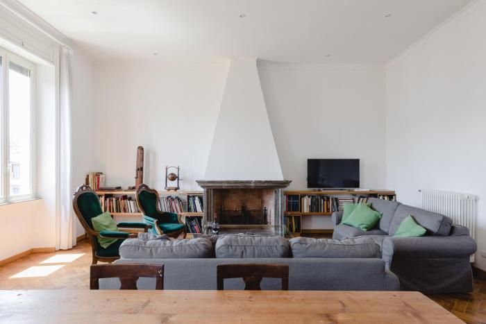 Elegante e classico attico con terrazzo privato vicino al Vaticano