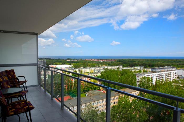 Cztery Oceany Apartament z widokiem na morze blisko plaży 15 piętro