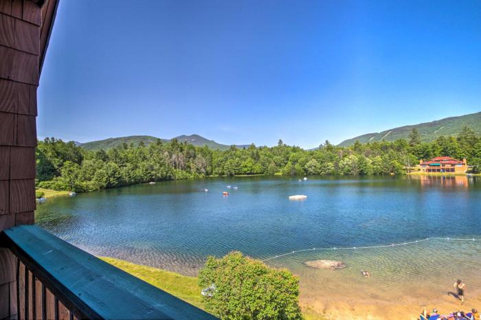 Resort Condo w Lake + Pool ~ 5 Mi to Flume Gorge!