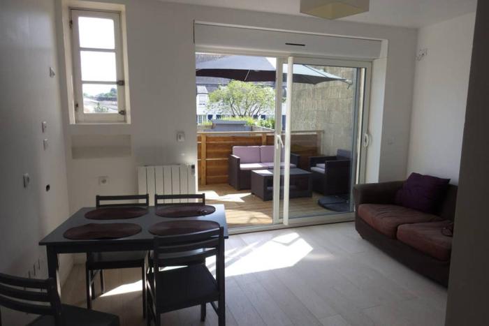 Vannes centre logement 3 pièces avec terrasse