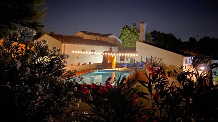 Motorrad-Hotel Toskana con piscina e giardino nel Chianti