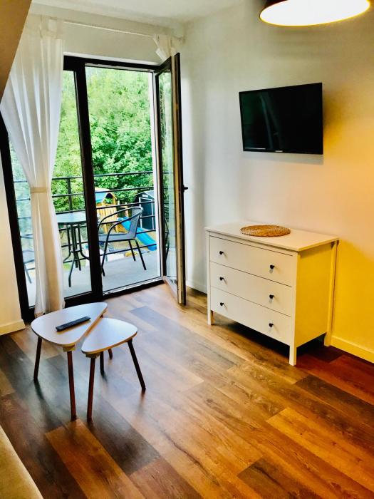 Apartament z balkonem blisko plaży