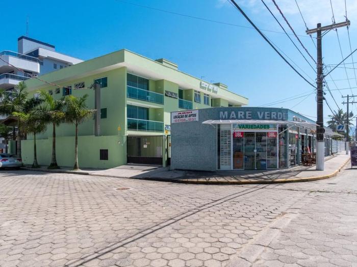 Apartamento com ar condicionado e Wi-fi, frente mar - 02 dormitórios - Edifício Luz do Sol