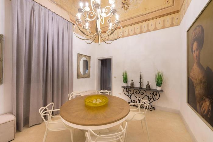 4 bedrooms appartement with furnished terrace and wifi at Sannicola 5 km away from the beach