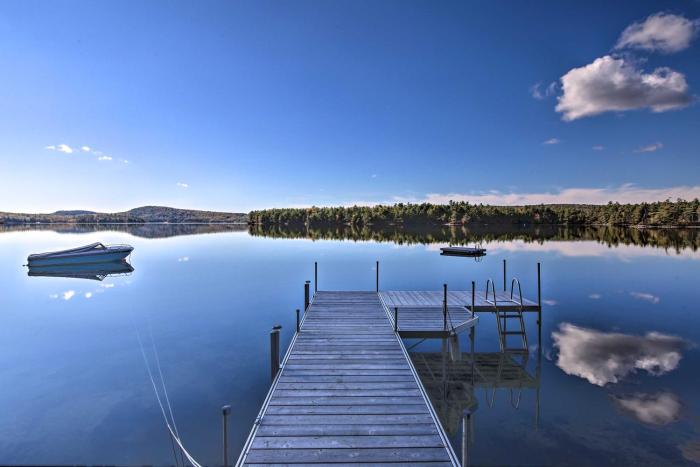 Lakefront Home with Deck, Dock, and Water Access!
