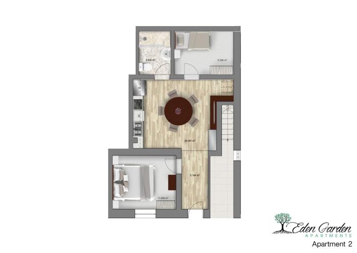 Casa Laranjeira 1 quarto 2 pessoas