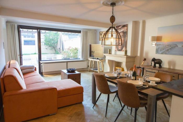 Centraal gelegen gezellig verblijf met groot terras