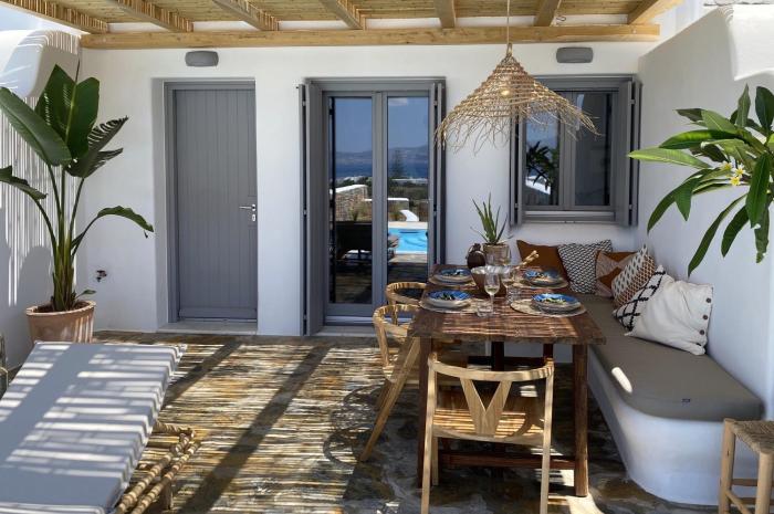 Villa Ypsilon Naxos - luxury holiday house with amazing sea view & private pool