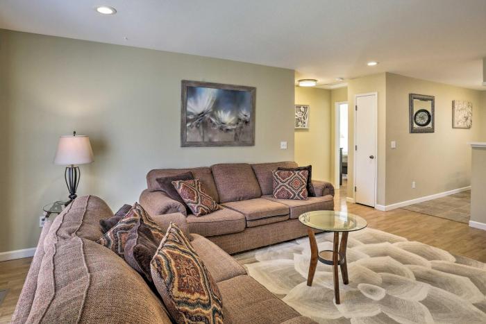 Waterfront Apartment with Private Fenced Yard!