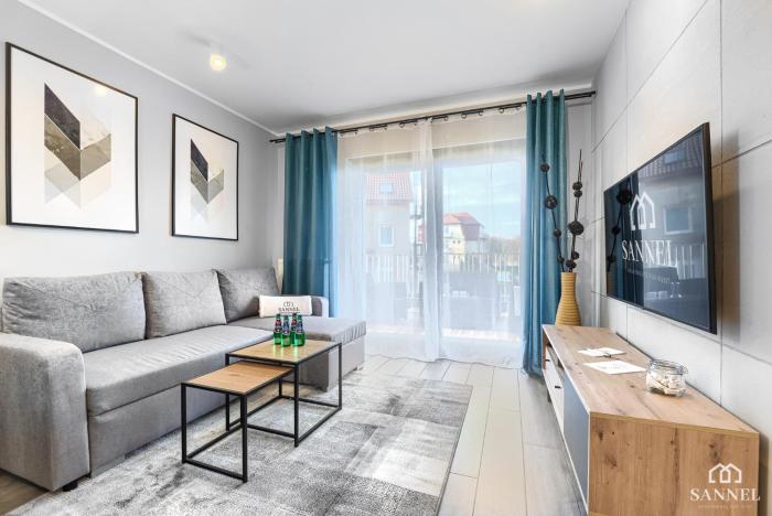 Apartament Grey Sand przy plaży- Gardenia Seaside Dziwnów-SANNEL Apartments for rent