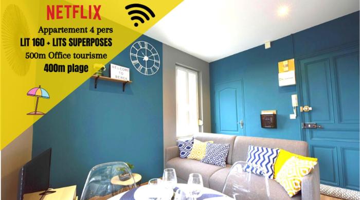 Appartement "lUnivers Marin" - 50m Front de Mer