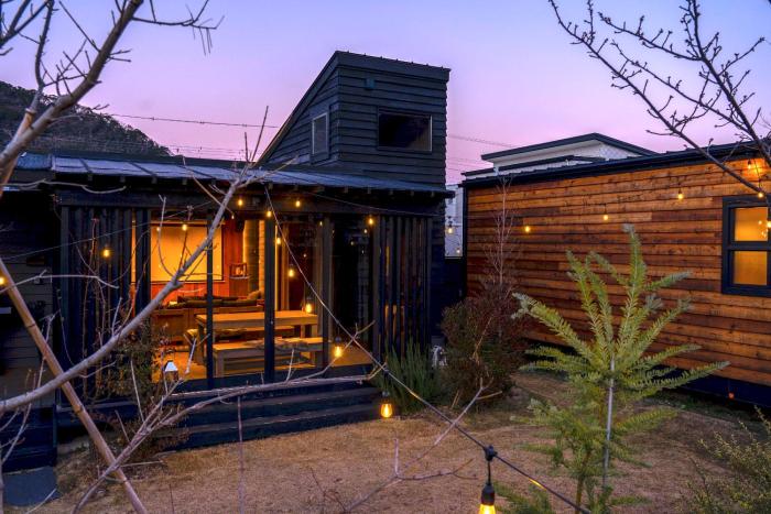 Tiny Base The River HOUSE & TRAILER