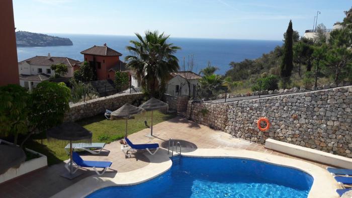 vistas a mar, en paraje natural