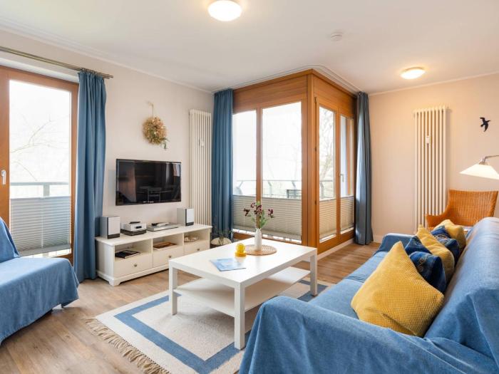 Kaiservillen Heringsdorf - Ferienwohnung mit 2 Schlafzimmern und Balkon D222
