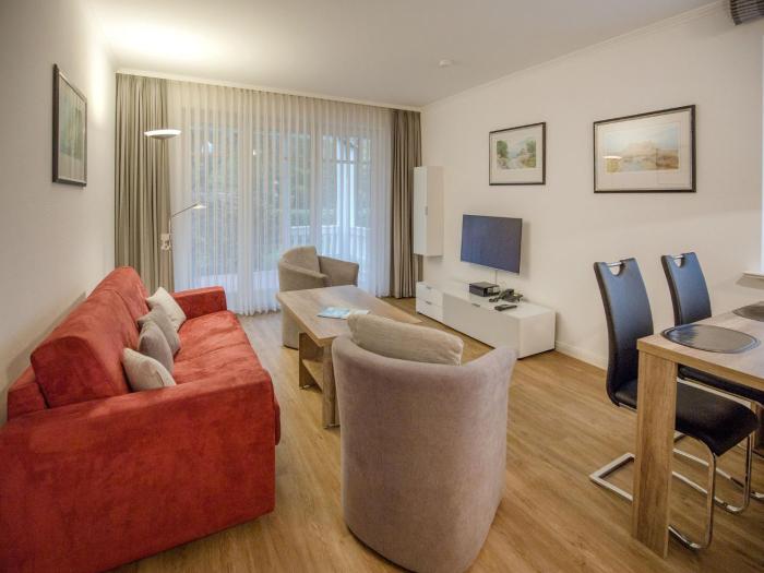 Dünenpark Binz - Komfortplus Ferienwohnung mit 1 Schlafzimmer und Terrasse im Erdgeschoss 033