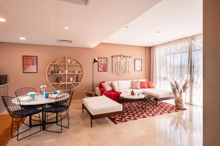 Earthy & Tranquil 1 BDR Mangroovy Free Pool & Beach Access