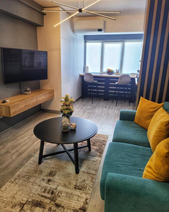 Apartament Deluxe cu parcare gratuită, lângă Arena Mall in Centru Bacău - ideal pentru cupluri sau business