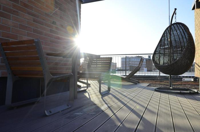 Roof Terrace Old Town Apartments with private parking