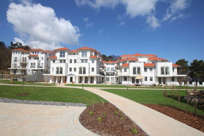 strandnah, Ferienwohnung mit Sauna- und Schwimmbadnutzung - Strandresidenz Baabe FeWo1-30