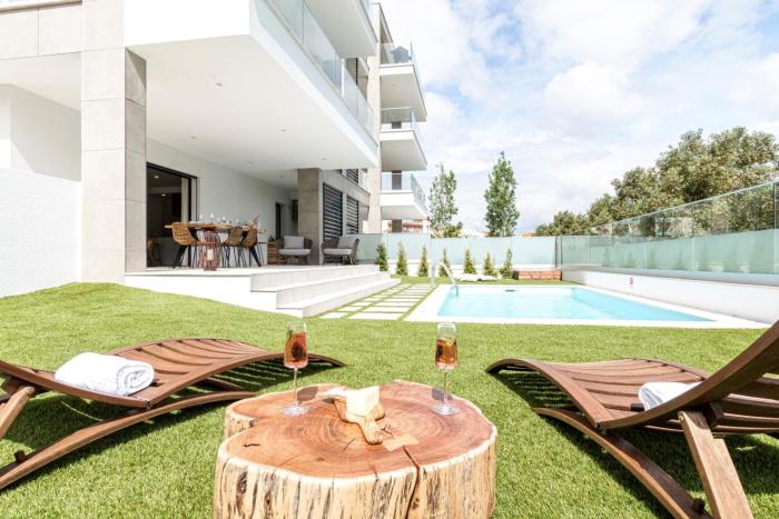 Casa Maragem - Apartamento T3 com jardim e piscina privada