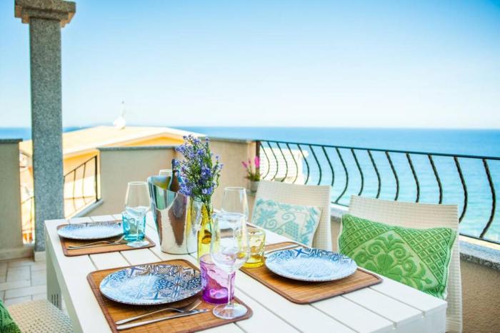 Attico vista mare a Castelsardo con terrazzo panoramico