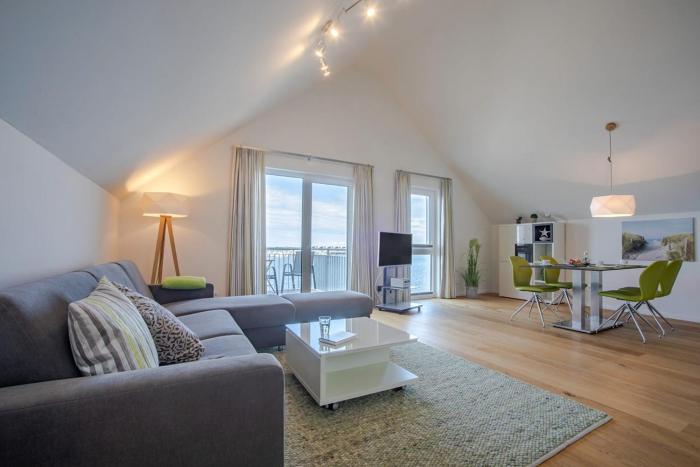 Fewo Reeders Topp by Seeblick Ferien ORO, Penthouse,Panoramablick,Sauna