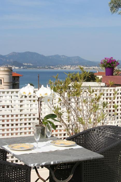 Esterel Terrasses, roof top front de mer, parking payant