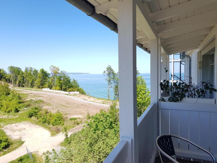 "Residenz Seeblick" Studio 22 mit Blick auf die Kreidefelsen