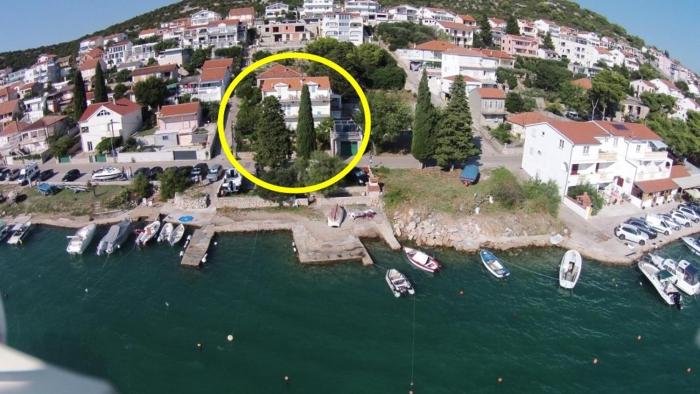 Apartment in Tisno with sea view, balcony, air conditioning, WiFi (4874-3)