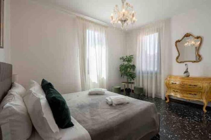 Ca’ Pesaro rooftop terrace apartment.