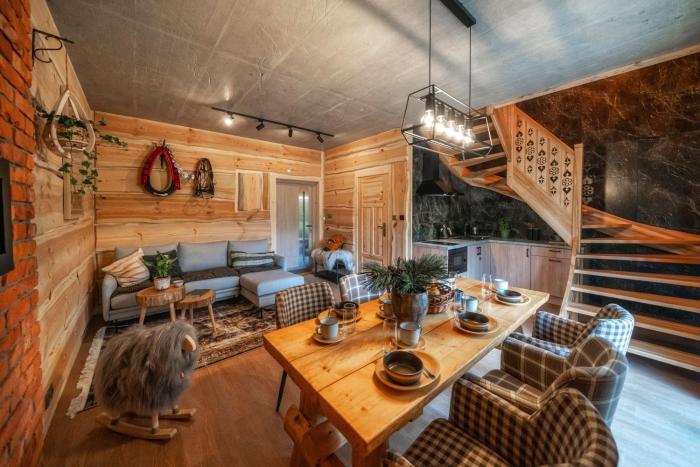 Domki Zajazd Furmański Zakopane - bezpłatnie sauna dla każdego domku, prywatne jacuzzi w dwóch domkach