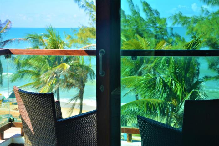 Na praia - Araça 305 Super luxo - Frente mar