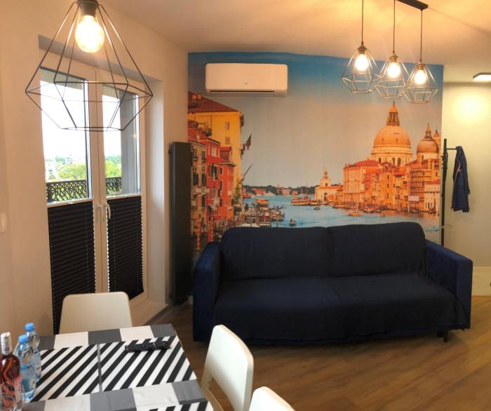 Klimatyzowany Apartament Wenecja z garażem podziemnym