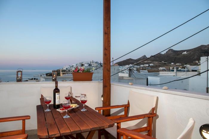 Cycladic sea view Mansion near the Castle