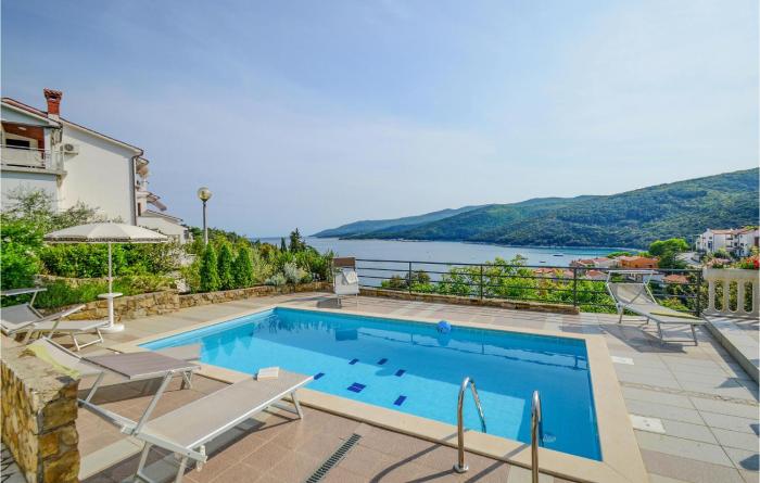 Beautiful home in Rabac with Outdoor swimming pool and 4 Bedrooms