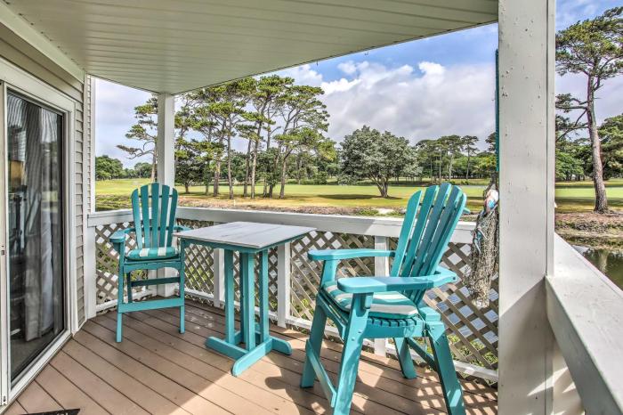 Waterfront North Myrtle Beach Condo with Pool Access