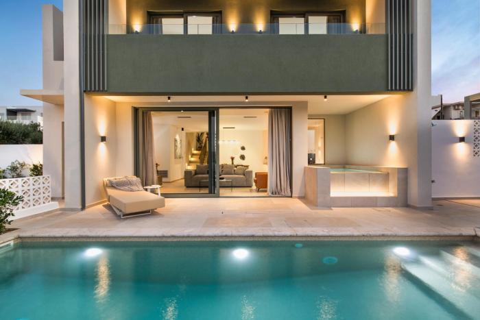 Lux sea view villa by Chania LIving Stories