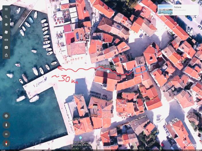 RELAX - Istrian stone house in the heart of the beautiful fishing village Fažana - only few steps from the sea and the wonderful beach - incl Klima with PLASMA-QUAD-PLUS-FILTER against C O V I D for better air quality