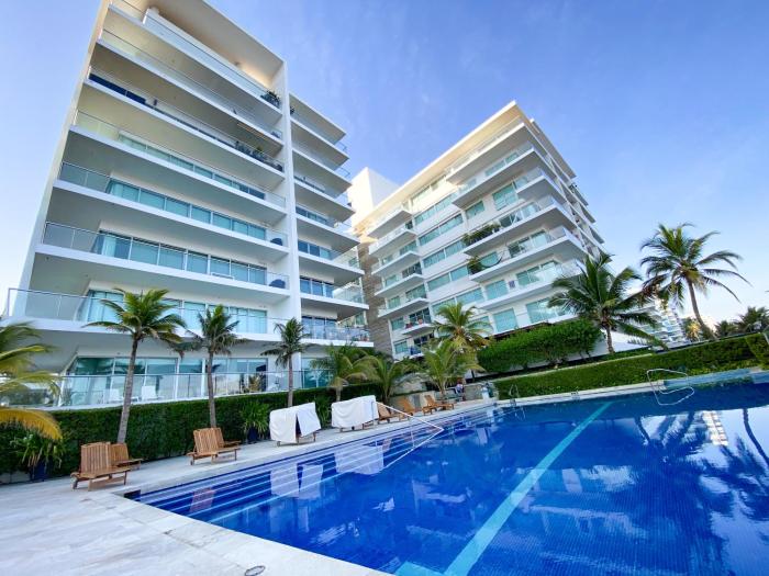 Vista al mar en Cartagena , Apartamento en Morros