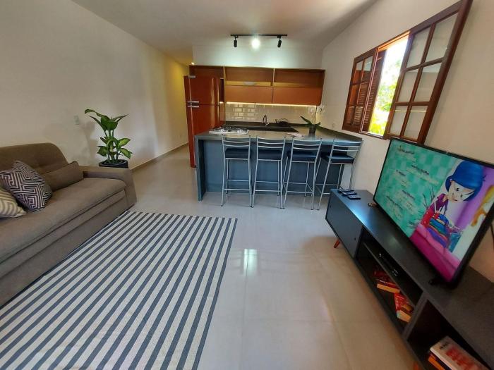 Catimbau - Flat com Piscina, 50mt da praia, churrasqueira privativa, ar con, wi-fi, netflix
