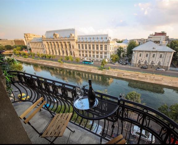 Moonlight River With Balcony Old Town