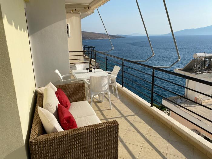 Apartment with huge sea view balcony